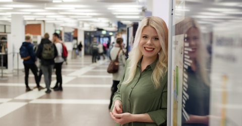 IBS student Tiia Heikkinen.