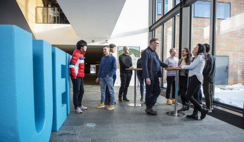 UEF staff and students.