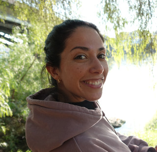 Avoimen yliopiston opiskelija Paula Carballo